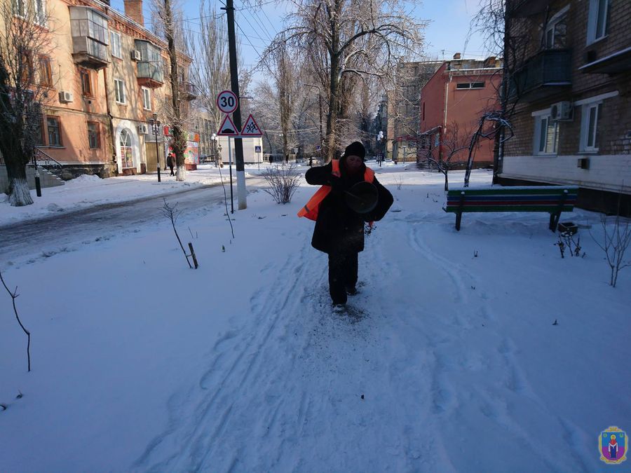 комунальники борються з негодою. Зображення 1