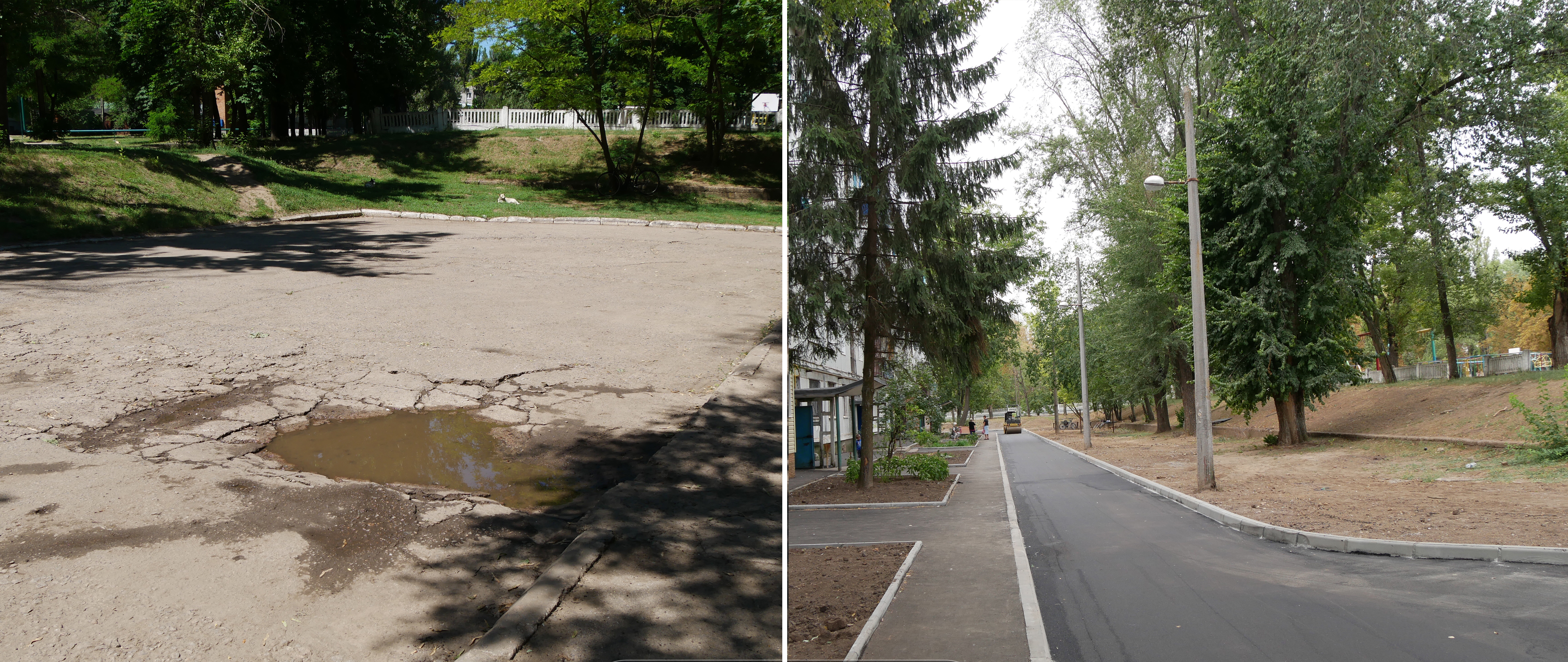 оновлюються внутрішньоквартальні території. Зображення 2