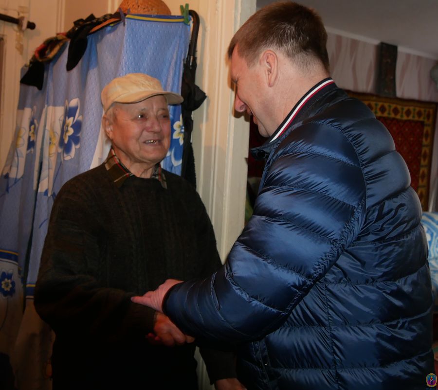 «ваше життя – то приклад для кожного з нас!» міський голова привітав ветеранів, учасників бойових дій, з 75 річницею звільнення міста. Зображення 3